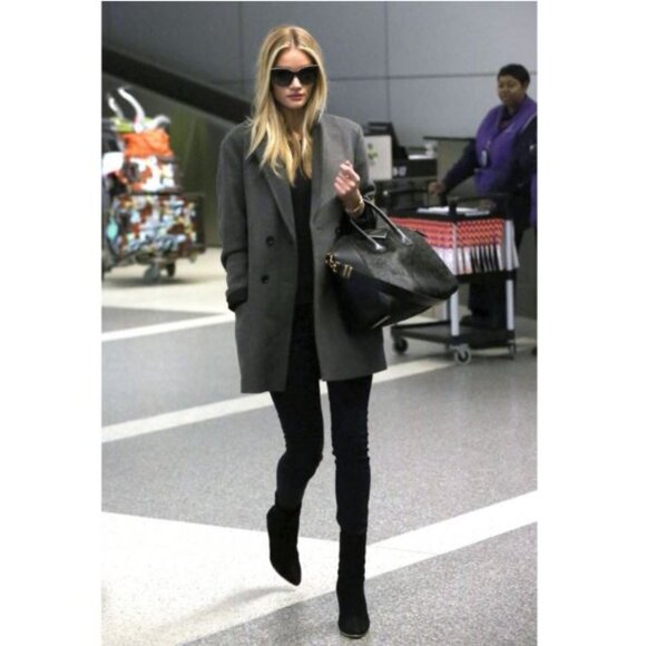 Isabel Marant X H&M Grey Wool Coat, Sz 10 - Picture 5 of 17